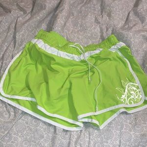 Lime Green Athleta Shorts